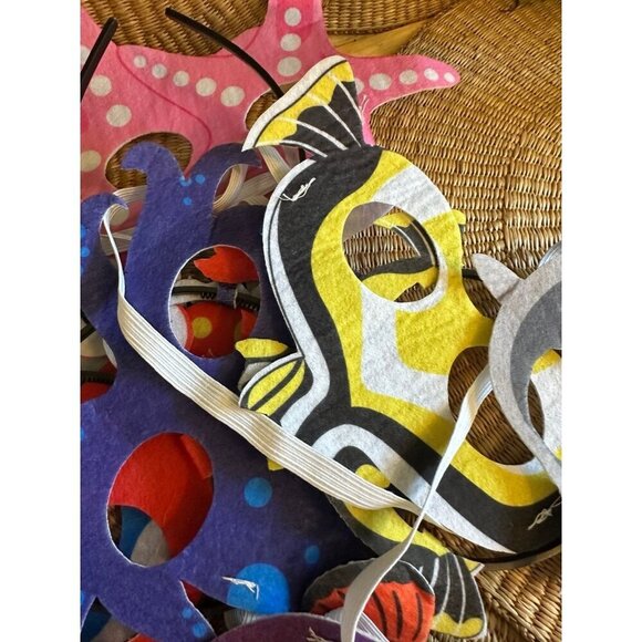 Pack of Under the Sea animal headbands and masks - Picture 3 of 8